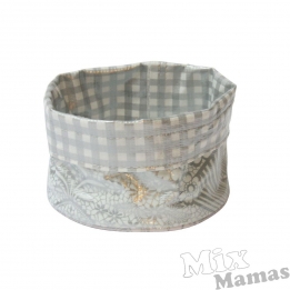 Opbergmandje Mixmama 1001 dingen mandje zilver